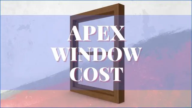 Apex Window Cost