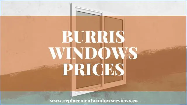 Burris Windows Prices