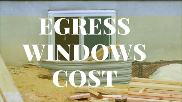 Egress Windows Cost