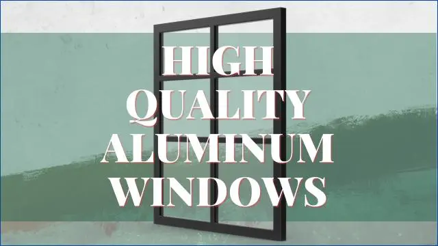 High Quality Aluminum Windows