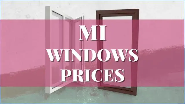 Mi Windows Prices