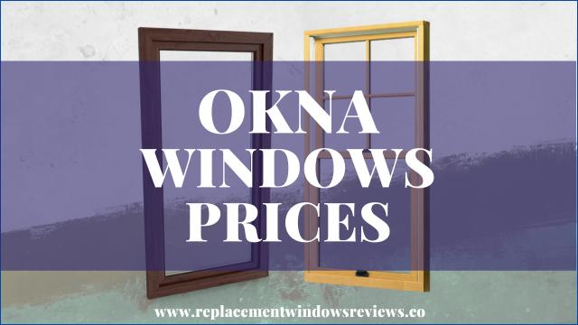 Okna Windows Prices