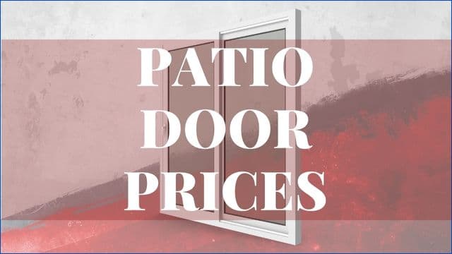 Patio Door Prices