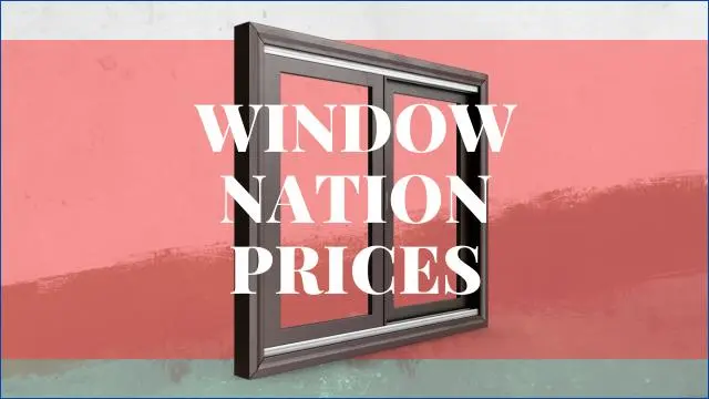 Window Nation Prices