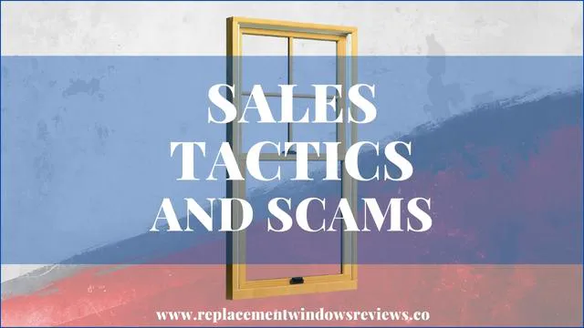 Window Sales Tactics